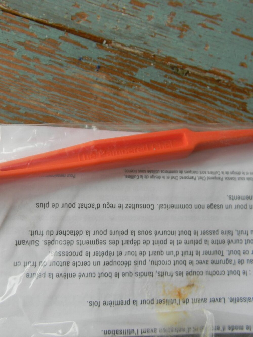 NEW The Pampered Chef Citrus Peeler #1260 Brand New Sealed - Picture 2 of 2